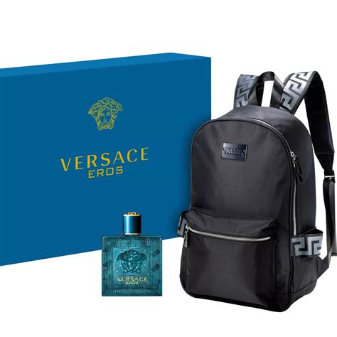 versace cologne women|women Versace perfume with backpack.